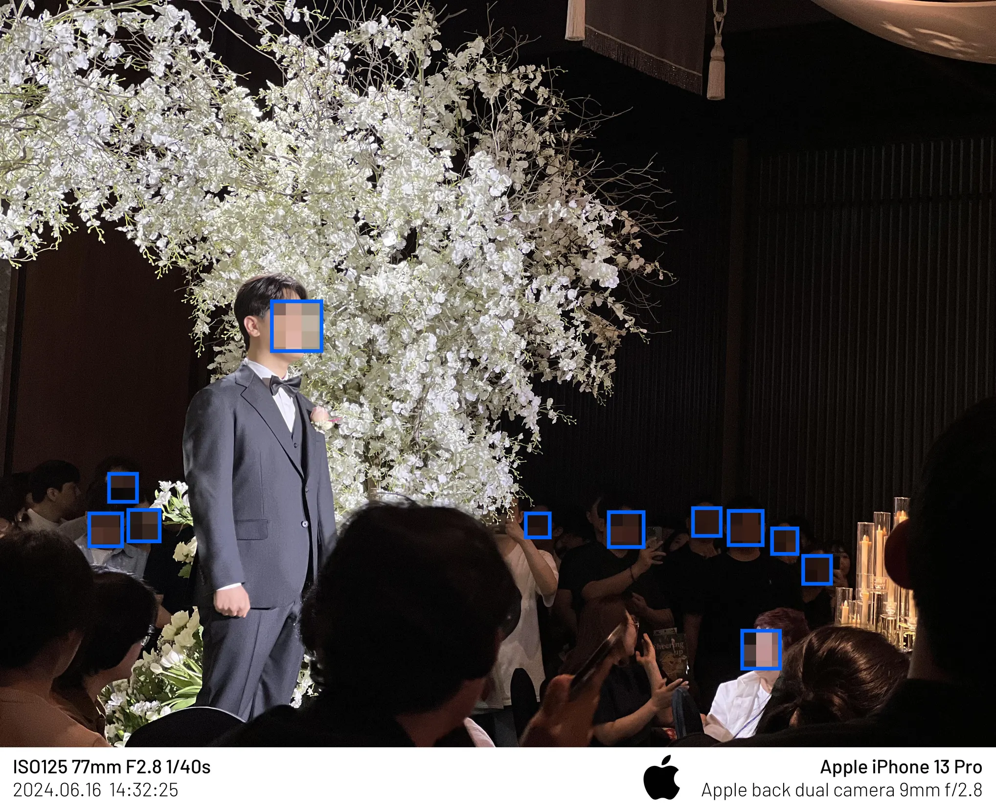 Face Detection Result (Wedding)