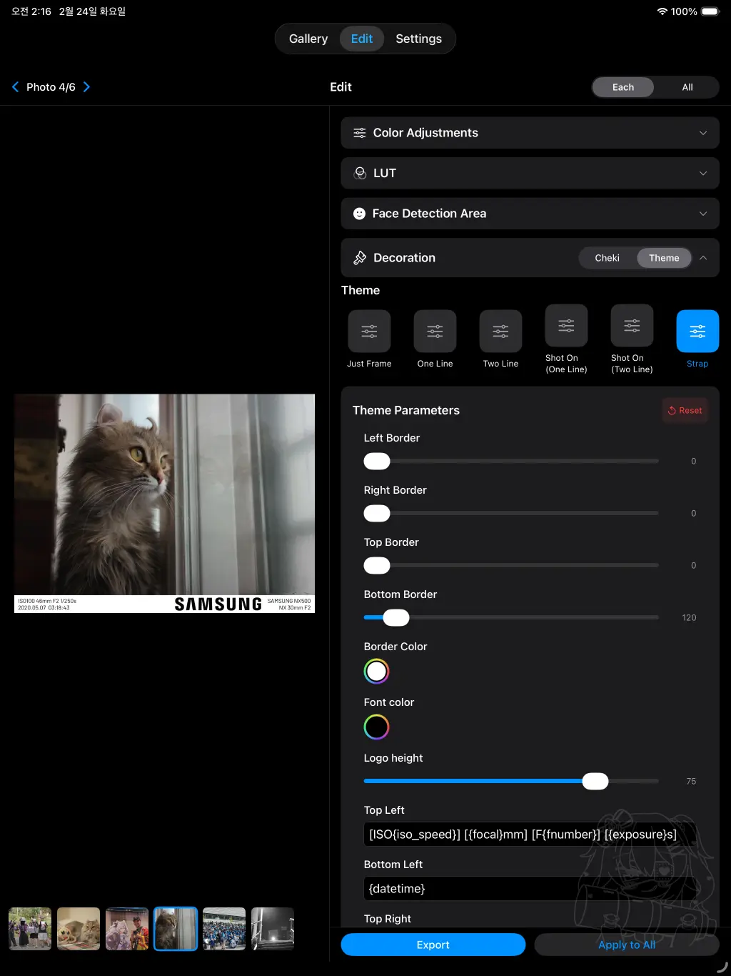 EXIF Editor (iPad)